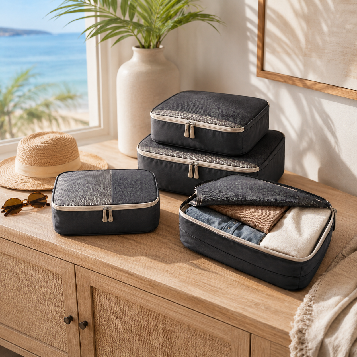 Travel Packing Cubes Set