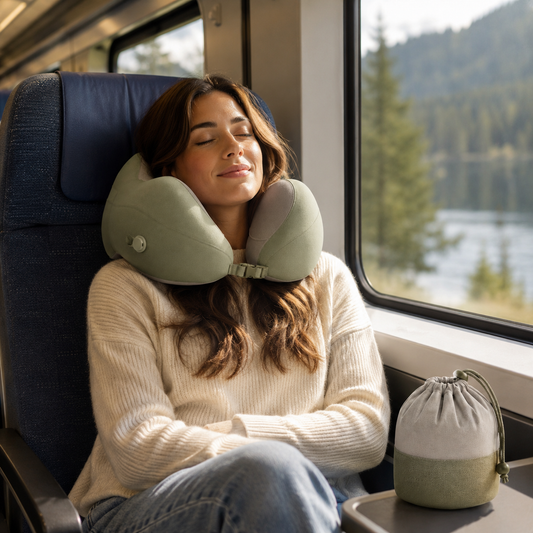 Inflatable Travel Neck Pillow
