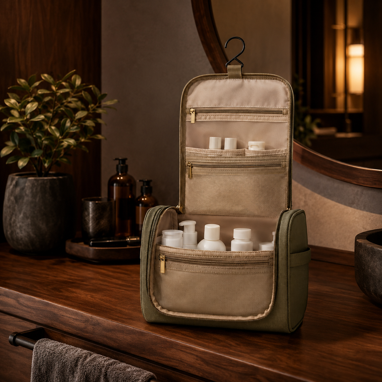 Hanging Travel Toiletry Bag