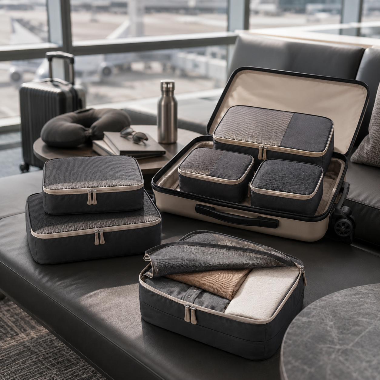 Travel Packing Cubes Set