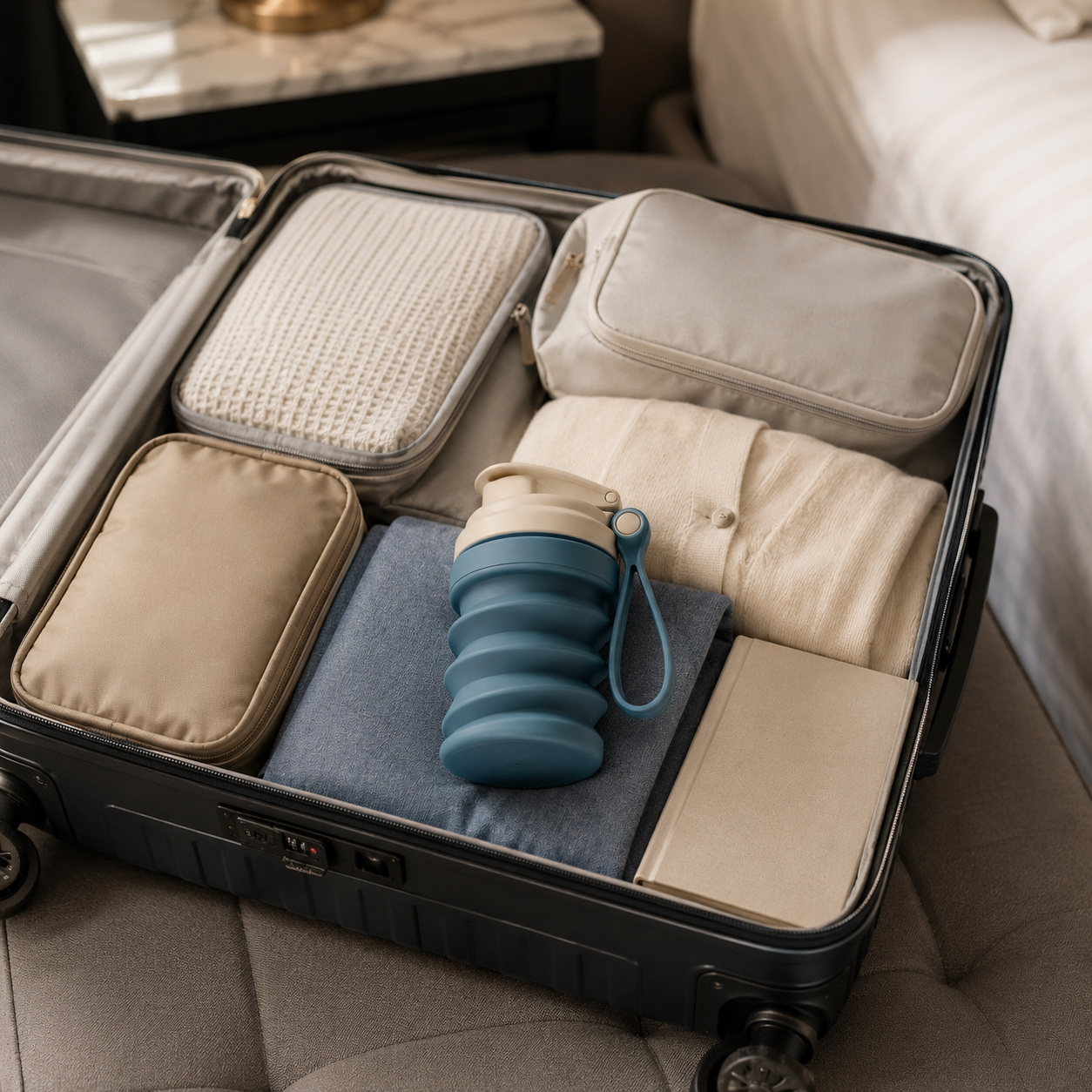 Collapsible Travel Water Bottle