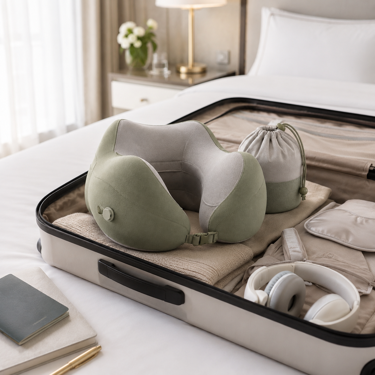Inflatable Travel Neck Pillow