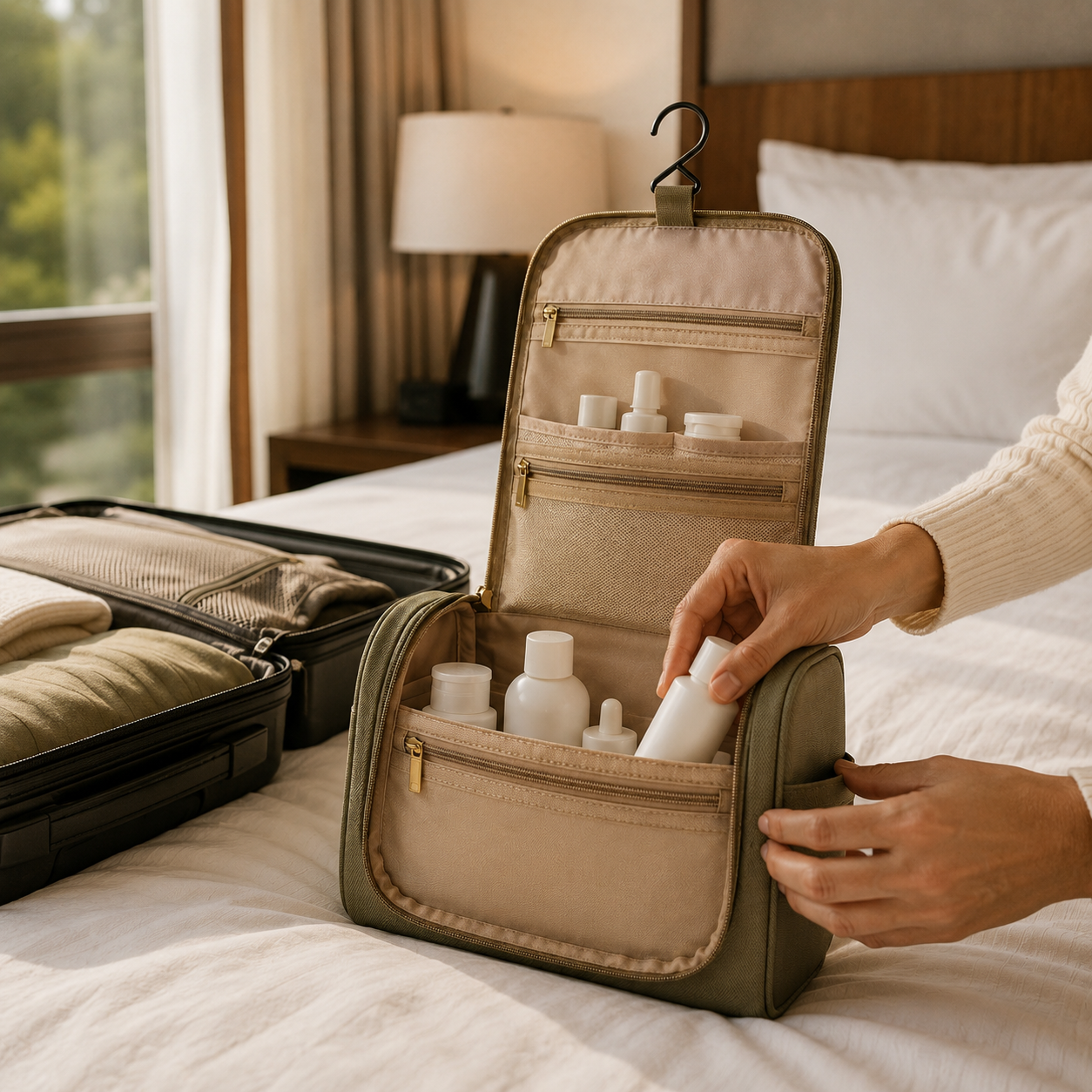 Hanging Travel Toiletry Bag
