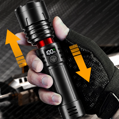 🔦🔥Nowości na rok 2026: 50% taniej – oferta ograniczona czasowo!🔥🔦Bardzo mocna latarka z funkcją zoomu