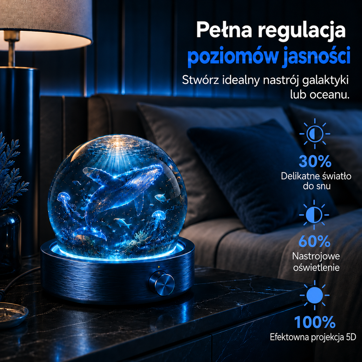 Inteligentny projektor BVJ® 2026 PRO MAX 5D – światy w zasięgu ręki 🌎 Stwórz ponad 100 immersyjnych światów dzięki sterowaniu przez Bluetooth i efektom dźwiękowym