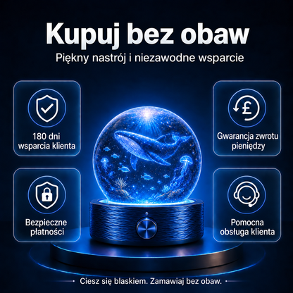 Inteligentny projektor BVJ® 2026 PRO MAX 5D – światy w zasięgu ręki 🌎 Stwórz ponad 100 immersyjnych światów dzięki sterowaniu przez Bluetooth i efektom dźwiękowym