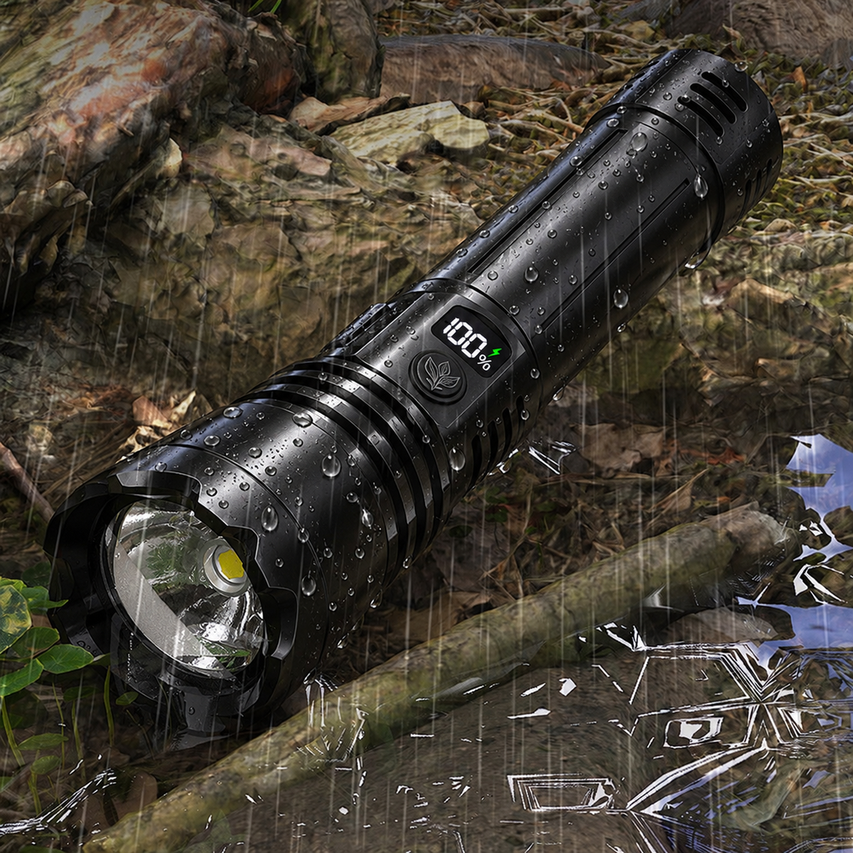 🔦🔥Nowości na rok 2026: 50% taniej – oferta ograniczona czasowo!🔥🔦Bardzo mocna latarka z funkcją zoomu