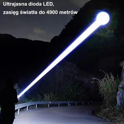 🔦🔥Nowości na rok 2026: 50% taniej – oferta ograniczona czasowo!🔥🔦Bardzo mocna latarka z funkcją zoomu