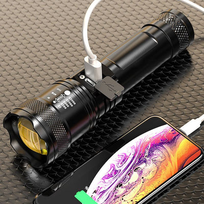 🔦🔥Nowości na rok 2026: 50% taniej – oferta ograniczona czasowo!🔥🔦Bardzo mocna latarka z funkcją zoomu